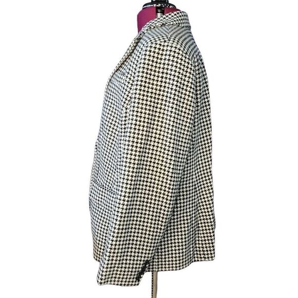Lauren Ralph Lauren Women's Houndstooth Twill Blazer (Size 20W) - Picture 3 of 8